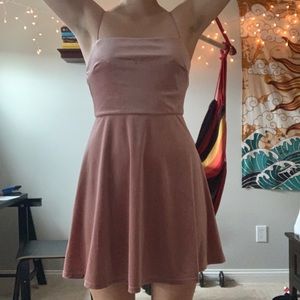 Blush Pink L.A Hearts Mini Dress